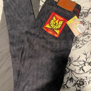 Naked & Famous Super Guy Firebird Jeans